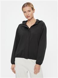 ΜΠΛΟΥΖΑ HOODED FULL ZIP SWEATSHIRT 116768 ΜΑΥΡΟ REGULAR FIT CHAMPION από το MODIVO