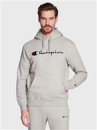 ΜΠΛΟΥΖΑ SCRIPT LOGO EMBROIDERY 217858 ΓΚΡΙ REGULAR FIT CHAMPION