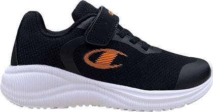 SYPHON ENGAGE MESH B PS LOW CUT SHOE S32904-KK006 ΜΑΥΡΟ CHAMPION