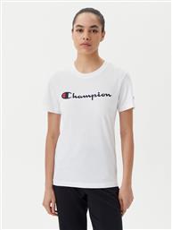 T-SHIRT 118090 ΛΕΥΚΟ SLIM FIT CHAMPION