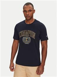 T-SHIRT 221174 ΣΚΟΥΡΟ ΜΠΛΕ REGULAR FIT CHAMPION