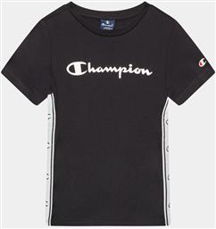 T-SHIRT 306329 ΜΑΥΡΟ REGULAR FIT CHAMPION