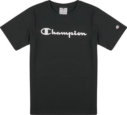 T-SHIRT ΜΕ ΚΟΝΤΑ ΜΑΝΙΚΙΑ CREWNECK T-SHIRT CHAMPION