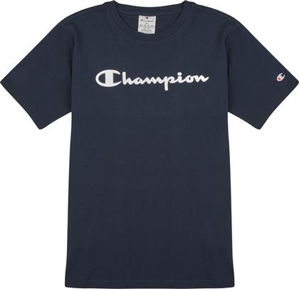 T-SHIRT ΜΕ ΚΟΝΤΑ ΜΑΝΙΚΙΑ CREWNECK T-SHIRT CHAMPION