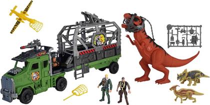 CHAP MEI DINO VALLEY-LIGHT & SOUND ULTIMATE CONVOY PLAYSET (542146)