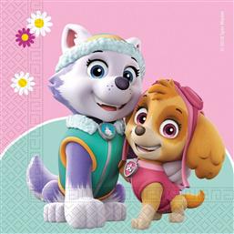 ΧΑΡΤΟΠΕΤΣΕΤΕΣ 33X33 PAW PATROL-SKYE AND EVEREST 20ΤΜΧ (090277) από το MOUSTAKAS