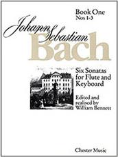 BACH J.S -6 FLUTE SONATAS BOOK.1 NO.1-3 CHESTER