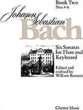 BACH J.S -6 FLUTE SONATAS BOOK.2 NO.4-6 CHESTER