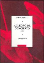 DE FALLA - ALLEGRO DE CONCIERTO CHESTER