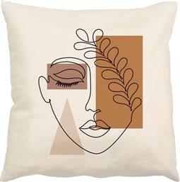 ΚΑΛΥΜΜΑ ΜΑΞΙΛΑΡΙΟΥ ORGANIC COTTON PILLOW WOMAN (50X50CM) CHIC MIC