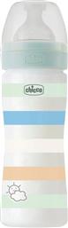 ΜΠΙΜΠΕΡΟ ΠΛΑΣΤΙΚΟ WELL BEING BOY 250ML ΘΗΛΗ ΣΙΛΙΚΟΝΗΣ (A60-28623-21) CHICCO