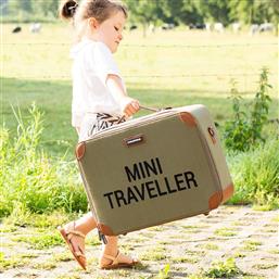 ΠΑΙΔΙΚΗ ΒΑΛΙΤΣΑ (40X35X15) MINI TRAVELLER CANVAS KHAKI CHILDHOME από το SPITISHOP