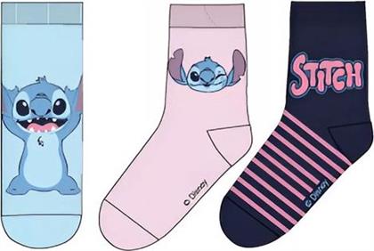 ΠΑΙΔΙΚΕΣ ΚΑΛΤΣΕΣ ΓΙΑ ΚΟΡΙΤΣΙ DISNEY ΠΟΛΥΧΡΩΜΕΣ LILO-STITCH644 3 ΖΕΥΓΗ CHILDRENLAND