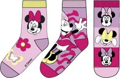 ΠΑΙΔΙΚΕΣ ΚΑΛΤΣΕΣ ΓΙΑ ΚΟΡΙΤΣΙ ΠΟΛΥΧΡΩΜΕΣ DISNEYMINNIE-642 3 ΖΕΥΓΗ CHILDRENLAND