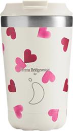 EMMA BRIDGEWATER PINK HEARTS COFFEE CUP ΑΝΟΞΕΙΔΩΤΗ ΚΟΥΠΑ ΘΕΡΜΟΣ ΓΙΑ ΡΟΦΗΜΑΤΑ 340ML CHILLYS από το PHARM24