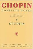 CHOPIN - COMPLETE WORKS STUDIES II (EDITOR PADEREWSKI)