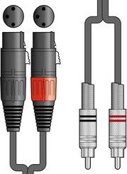 2R-2XF150 KΑΛΩΔΙΟ ΗΧΟΥ 2 X XLR FEMALE - 2 X RCA PLUGS 1.5M (ΤΕΜΑΧΙΟ) CHORD από το e-SHOP