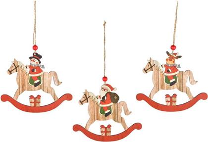 ΧΡΙΣΤΟΥΓΕΝΝΙΑΤΙΚΟ ΣΤΟΛΙΔΙ CHRISTMAS ΚΑΡΟΥΖΕΛ ΞΥΛΟ 1ΤΜΧ 14CM CHRISTMAS COLLECT