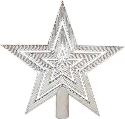 ΧΡΙΣΤΟΥΓΕΝΝΙΑΤΙΚΟ ΣΤΟΛΙΔΙ CHRISTMAS ΚΟΡΥΦΗ ΑΣΤΕΡΙ ΑΣΗΜΙ 15CM CHRISTMAS COLLECT