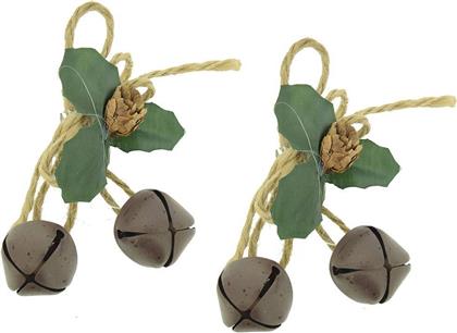 ΧΡΙΣΤΟΥΓΕΝΝΙΑΤΙΚΟ ΣΤΟΛΙΔΙ CHRISTMAS ΚΟΥΔΟΥΝΑΚΙ 3CM ΚΑΦΕ CHRISTMAS COLLECT