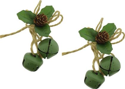 ΧΡΙΣΤΟΥΓΕΝΝΙΑΤΙΚΟ ΣΤΟΛΙΔΙ CHRISTMAS ΚΟΥΔΟΥΝΑΚΙ 3CM ΠΡΑΣΙΝΟ CHRISTMAS COLLECT