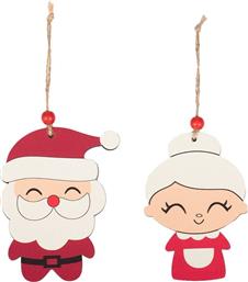 ΧΡΙΣΤΟΥΓΕΝΝΙΑΤΙΚΟ ΣΤΟΛΙΔΙ MR - MRS SANTA (10CM) CHRISTMAS COLLECT
