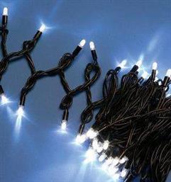 ΛΑΜΠΑΚΙΑ LED ΛΕΥΚΑ ΛΑΜΠΑΚΙΑ ΕΞΩΤΕΡΙΚΟΥ ΧΩΡΟΥ 10Μ (100 ΦΩΤΑΚΙΑ) CHRISTMAS