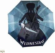 MOVIES: WEDNESDAY - WEDNESDAY WITH CELLO UMBRELLA (CR2071) CINEREPLICAS από το e-SHOP