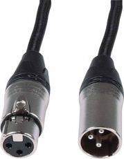 190.265UK ΡΕΤΡΟ ΠΛΕΚΤΟ ΚΑΛΩΔΙΟ ΜΙΚΡΟΦΩΝΟΥ XLR F-XLR M 0.5M ΜΑΥΡΟ (ΤΕΜΑΧΙΟ) CITRONIC