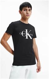 ΑΝΔΡΙΚΟ T-SHIRT ΜΕ MONOGRAM PRINT SLIM FIT - J30J320935 ΜΑΥΡΟ CK JEANS