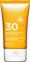 HIGH PROTECTION YOUTH SUN CARE CREAM SPF 30 50 ML - 80104575 CLARINS