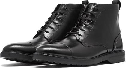 ALDWIN CAP 26179732 - CL.BLACK LEATHER CLARKS