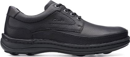 ΑΝΔΡΙΚΑ CASUAL ΠΑΠΟΥΤΣΙΑ ''NATURE THREE'' - 20339008 ΜΑΥΡΟ CLARKS