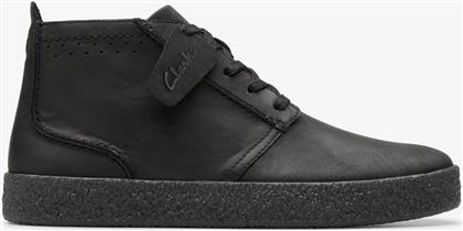 ΑΝΔΡΙΚΑ ΔΕΡΜΑΤΙΝΑ ΜΠΟΤΑΚΙΑ ''STREETHILL MID'' - 26178258 ΜΑΥΡΟ CLARKS