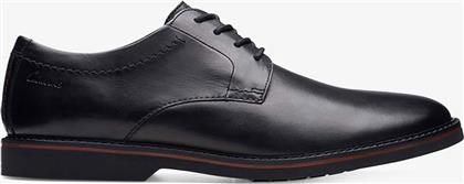 ΑΝΔΡΙΚΑ ΔΕΡΜΑΤΙΝΑ OXFORD ''ATTICUS LT LACE'' - 26173608 ΜΑΥΡΟ CLARKS