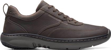 ΑΝΔΡΙΚΑ ΔΕΡΜΑΤΙΝΑ SNEAKERS ''CLARKS PRO LACE'' - 26175191 ΚΑΦΕ