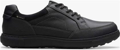 ΑΝΔΡΙΚΑ ΔΕΡΜΑΤΙΝΑ SNEAKERS ''MAPSTONE LO GORE-TEX'' - 26180265 ΜΑΥΡΟ CLARKS