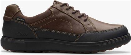 ΑΝΔΡΙΚΑ ΔΕΡΜΑΤΙΝΑ SNEAKERS ''MAPSTONE LO GORE-TEX'' - 26180266 ΚΑΦΕ CLARKS