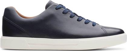 ΑΝΔΡΙΚΑ ΔΕΡΜΑΤΙΝΑ SNEAKERS ''UN COSTA'' - 26148557 ΜΠΛΕ ΣΚΟΥΡΟ CLARKS