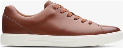 ΑΝΔΡΙΚΑ ΔΕΡΜΑΤΙΝΑ SNEAKERS ''UN COSTA LACE'' - 26148690 ΚΑΦΕ CLARKS