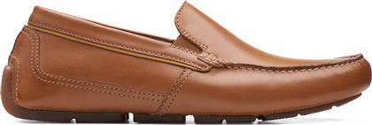 ΑΝΔΡΙΚΑ LOAFERS ΜΟΝΟΧΡΩΜΑ ''MARKMAN PLAIN'' - 26163544 ΤΑΜΠΑ CLARKS