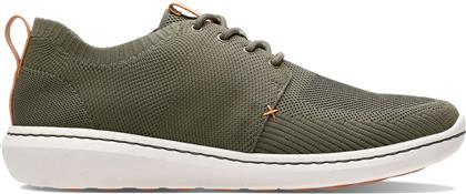 ΑΝΔΡΙΚΑ SNEAKERS ΜΕ ΚΟΡΔΟΝΙΑ ''STEP URBAN MIX'' - 26138174 ΧΑΚΙ CLARKS