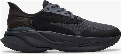 ΑΝΔΡΙΚΑ SNEAKERS ''PACE'' - 26184667 ΜΑΥΡΟ CLARKS