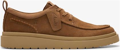 ΑΝΔΡΙΚΑ SUEDE ΜΟΚΑΣΙΝΙΑ ''POLDEN MOC'' - 26180865 ΚΑΦΕ CLARKS από το NOTOS