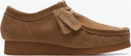 ΑΝΔΡΙΚΑ SUEDE ΜΟΚΑΣΙΝΙΑ ''WALLABEE EVO'' - 26172821 ΚΑΜΗΛΟ CLARKS από το NOTOS