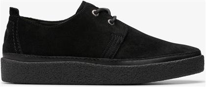 ΑΝΔΡΙΚΑ SUEDE SNEAKERS ''CLARKWOOD LOW'' - 26179940 ΜΑΥΡΟ CLARKS