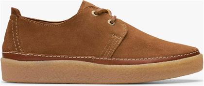 ΑΝΔΡΙΚΑ SUEDE SNEAKERS ''CLARKWOOD LOW'' - 26179941 ΚΑΜΗΛΟ CLARKS