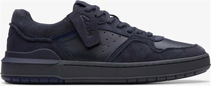 ΑΝΔΡΙΚΑ SUEDE SNEAKERS ''COURTLITE2 LO'' - 26183283 ΜΠΛΕ ΣΚΟΥΡΟ CLARKS