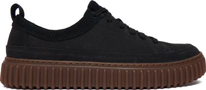 ΑΘΛΗΤΙΚΑ TORHILL LACE 26183470 ΜΑΥΡΟ CLARKS