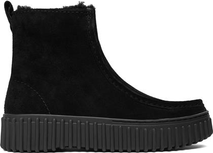 ΜΠΟΤΑΚΙΑ TORHILL COZY 26182910 ΜΑΥΡΟ CLARKS